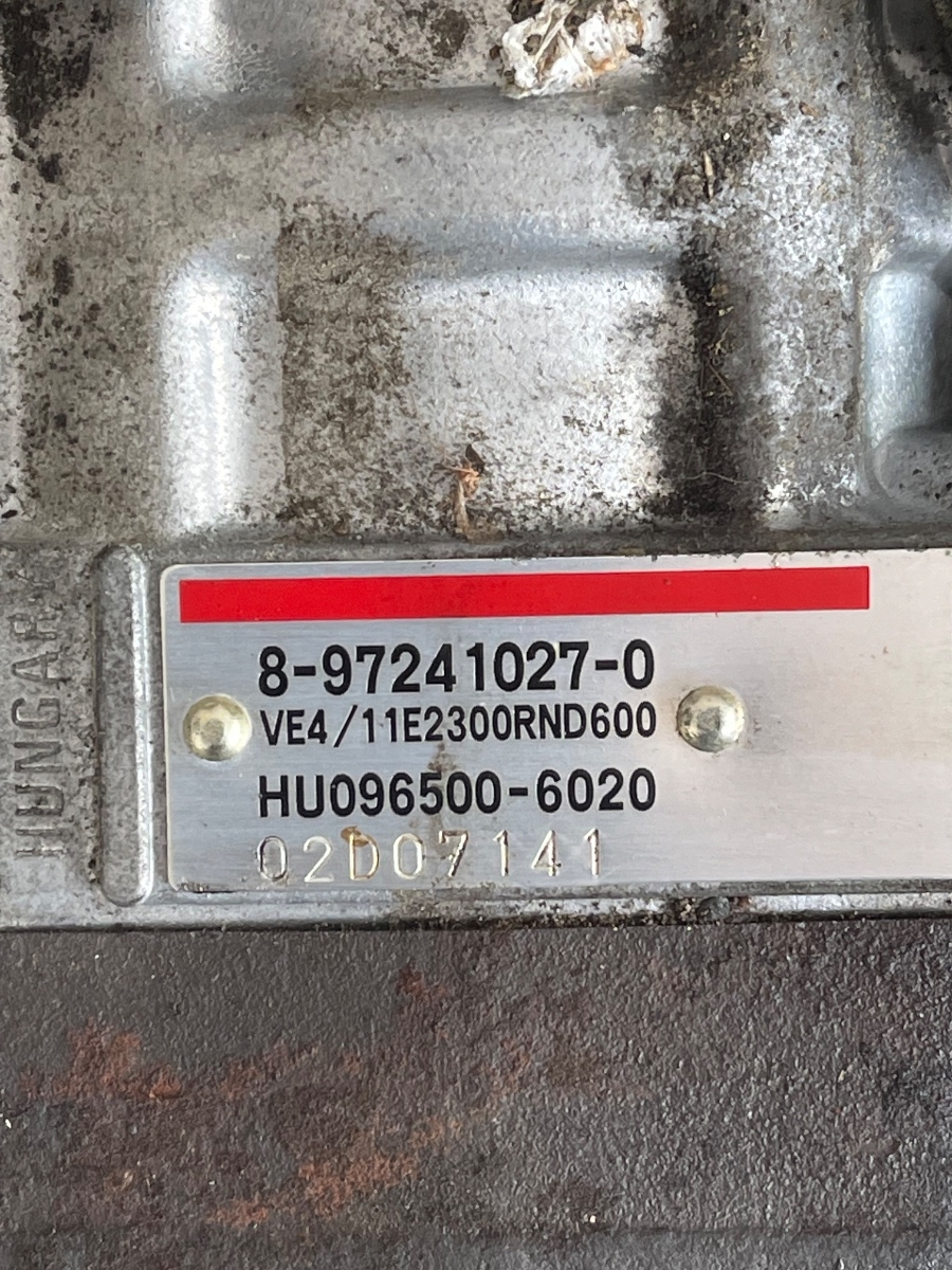 Pompa de injectie OPEL ASTRA G Hatchback F48_, F08_, T98 1998 - 2009 1.7 DTI 16V Y 17 DT 8-97241027-0 – foto 3