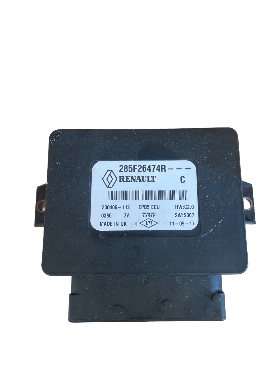 Modulo di controllo del freno a mano RENAULT KADJAR HA_, HL_ 2015 - > 285F26474R