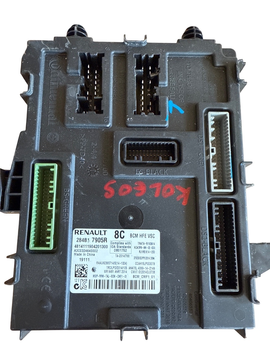 Centralina BSM RENAULT KOLEOS II 2016 - > 284B17905R