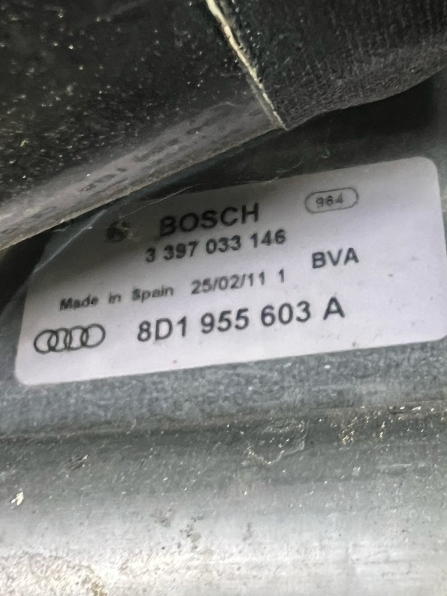 Ansamblu stergator AUDI A4 Saloon 8D2, B5 1994 - 2001 8D1955603A – foto 2