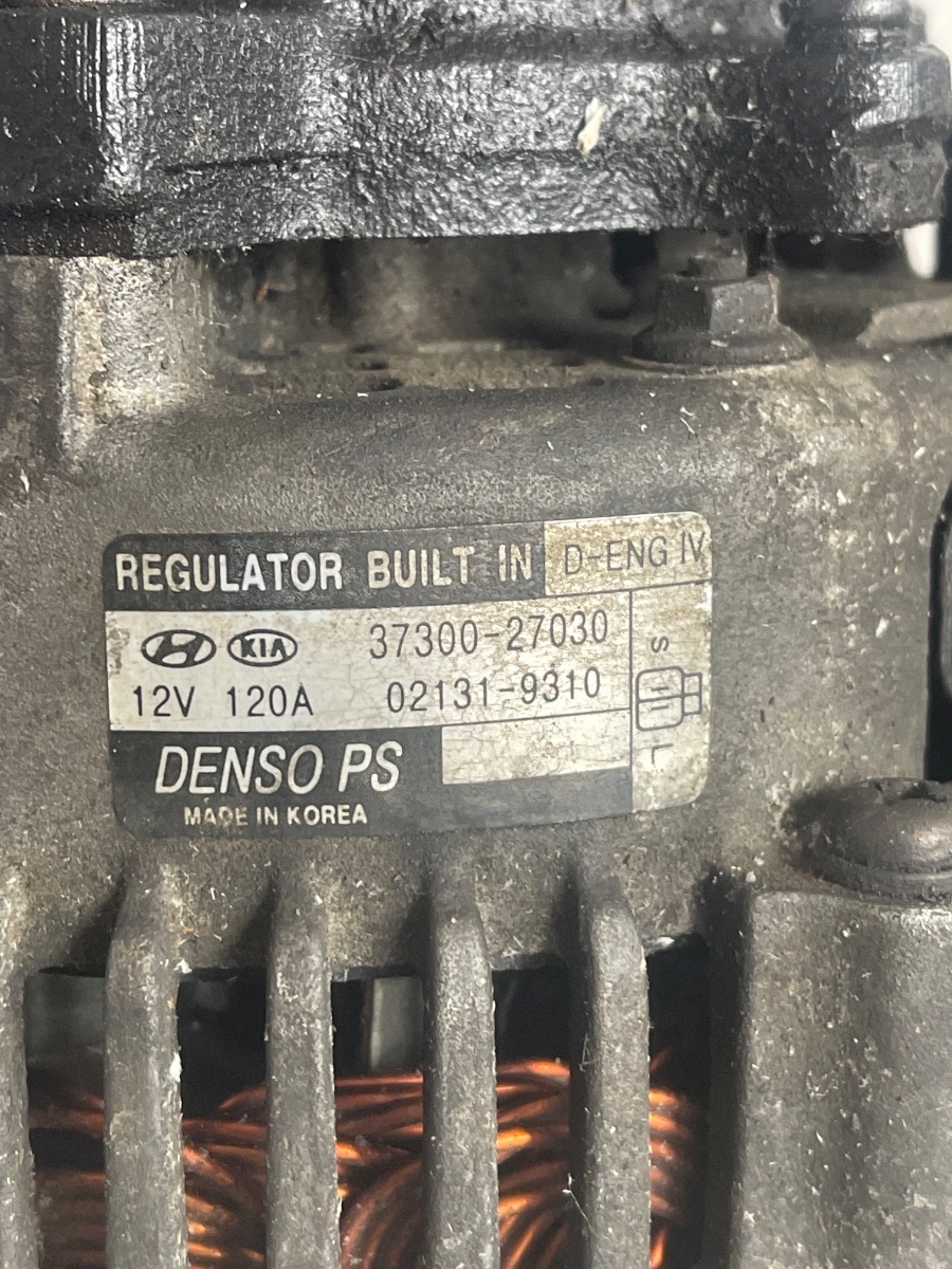 Alternator KIA SPORTAGE JE_, KM_ 2004 - > 37300-27030 – foto 3