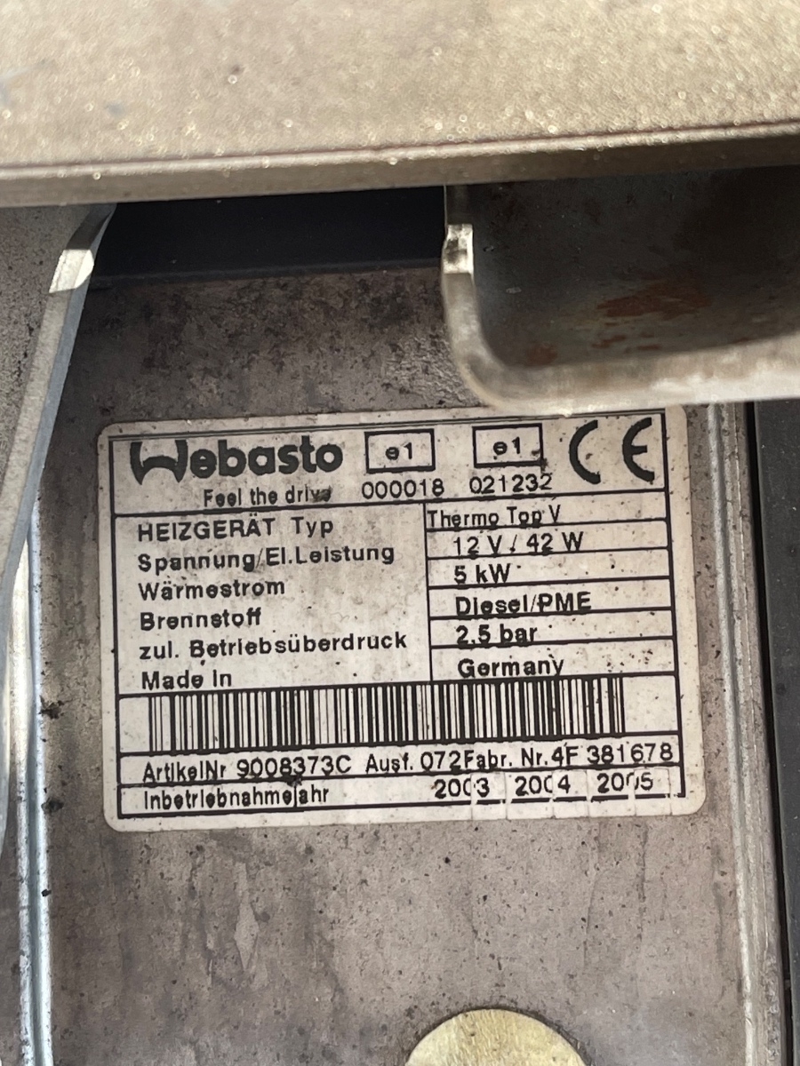 Webasto VOLKSWAGEN TOURAN 1T1, 1T2 2003 - 2010 1.9 TDI AVQ 1K0815065L – foto 4