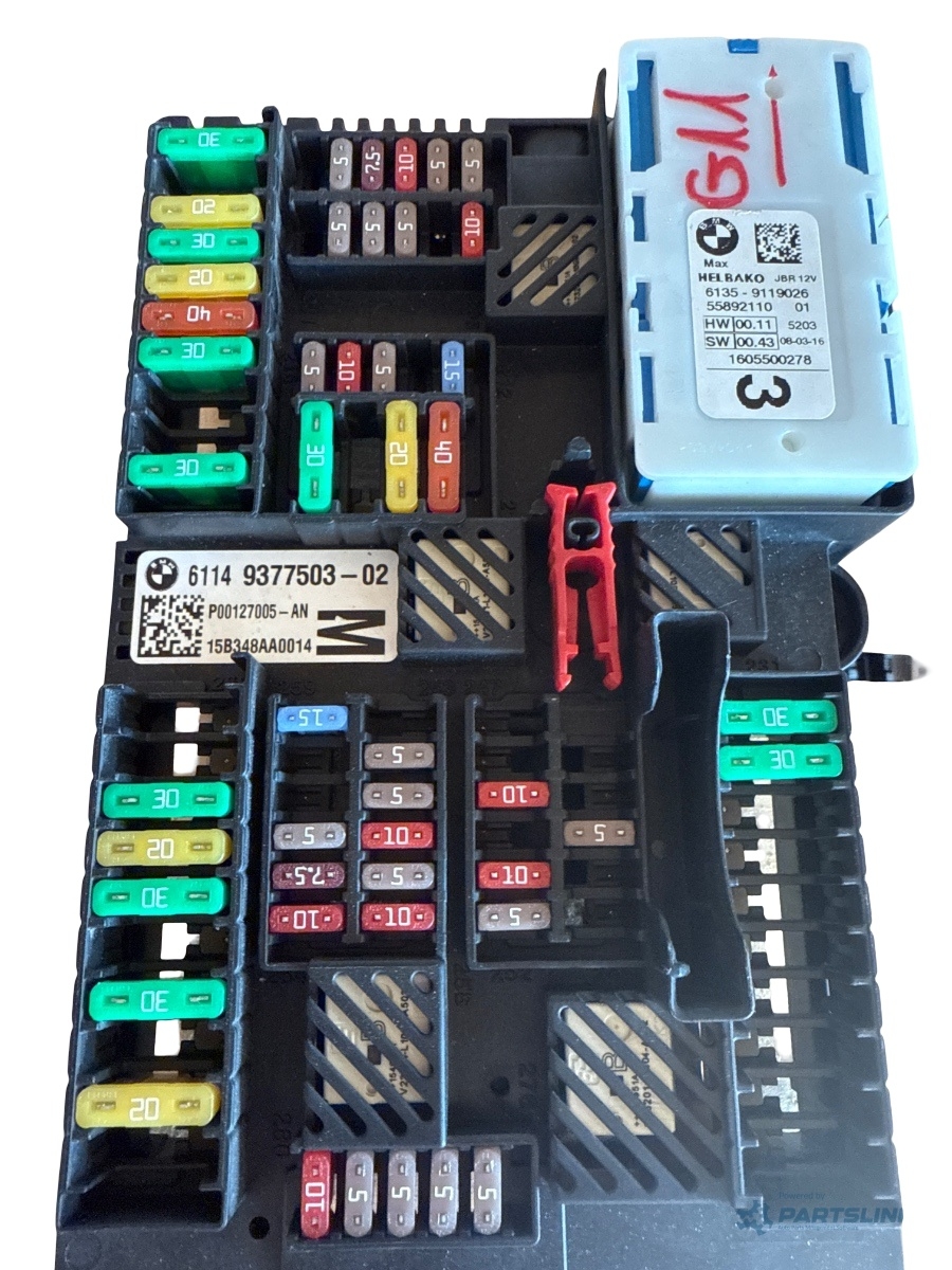 Modulo fusibile BMW 7 VI G11, G12 2014 - > 9119026