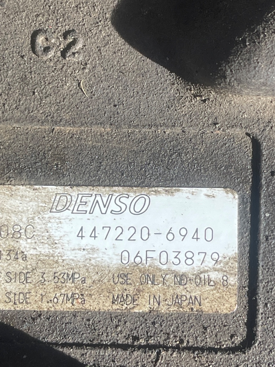 Compresor  AC FIAT Albea [ 2002 - 2012 ] 1.4i 447220-6940 – foto 4