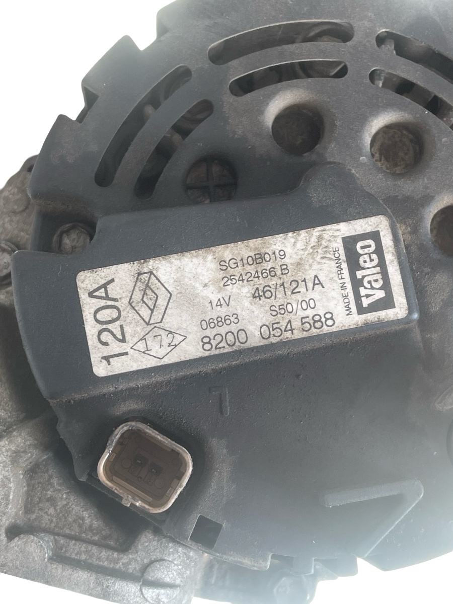 Alternator RENAULT MEGANE I BA0/1_ 1995 - 2004 1.9 dCi F9Q 732, F9Q 733 8200054588 – foto 2