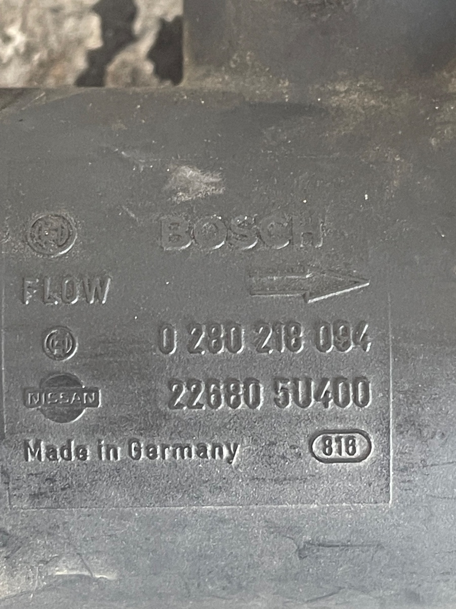 Debitmetru NISSAN ALMERA II Hatchback N16 2000 - > 1.8i 0280218094 – foto 2