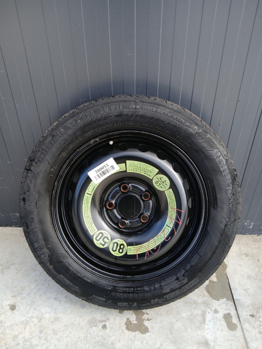Ruota di scorta R16 MERCEDES-BENZ C-CLASS W204 2007 - 2014 a2044000302