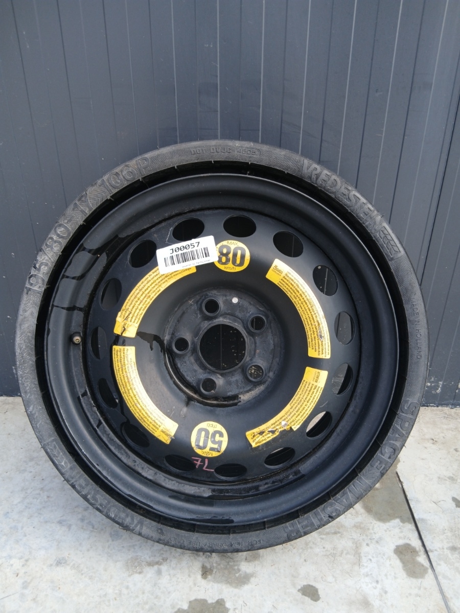 Ruota di scorta R17 VOLKSWAGEN TOUAREG 7LA, 7L6, 7L7 2002 - 2013 7l6601027b