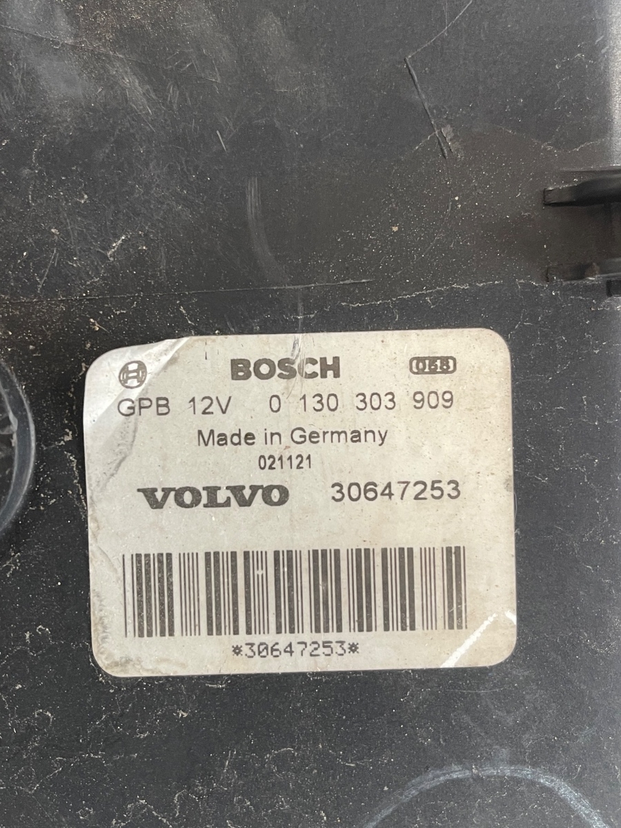 Electroventilator VOLVO S80 I TS, XY, 184 1998 - 2008 2.0 T B 5204 T5 0130303909 – foto 3