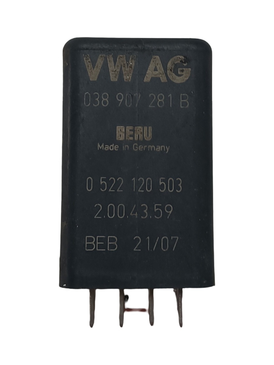 Alte relee AUDI A4 IV Avant 8K5, B8 2007 - 2015 TDI CAGA, CJCA, CMEA, CMFA BERU 0522120503 038907281b