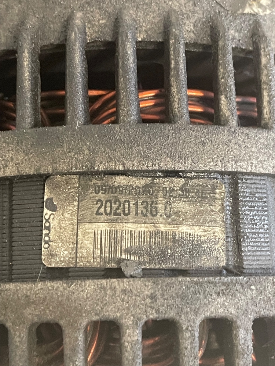 Alternator OPEL COMBO Box Body / Estate 2001 - > 1.7 CDTI 16V Z 17 DTH 20201360 – foto 3