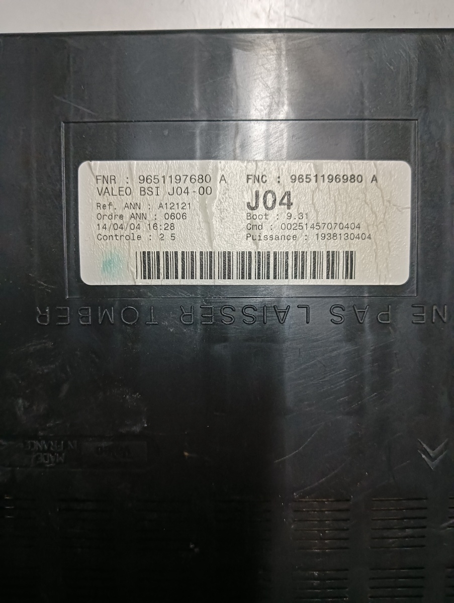 Kit pornire  PEUGEOT 307 SW 3H 2002 - 2009 1.6 16V NFU (TU5JP4) 0261206943 – foto 2