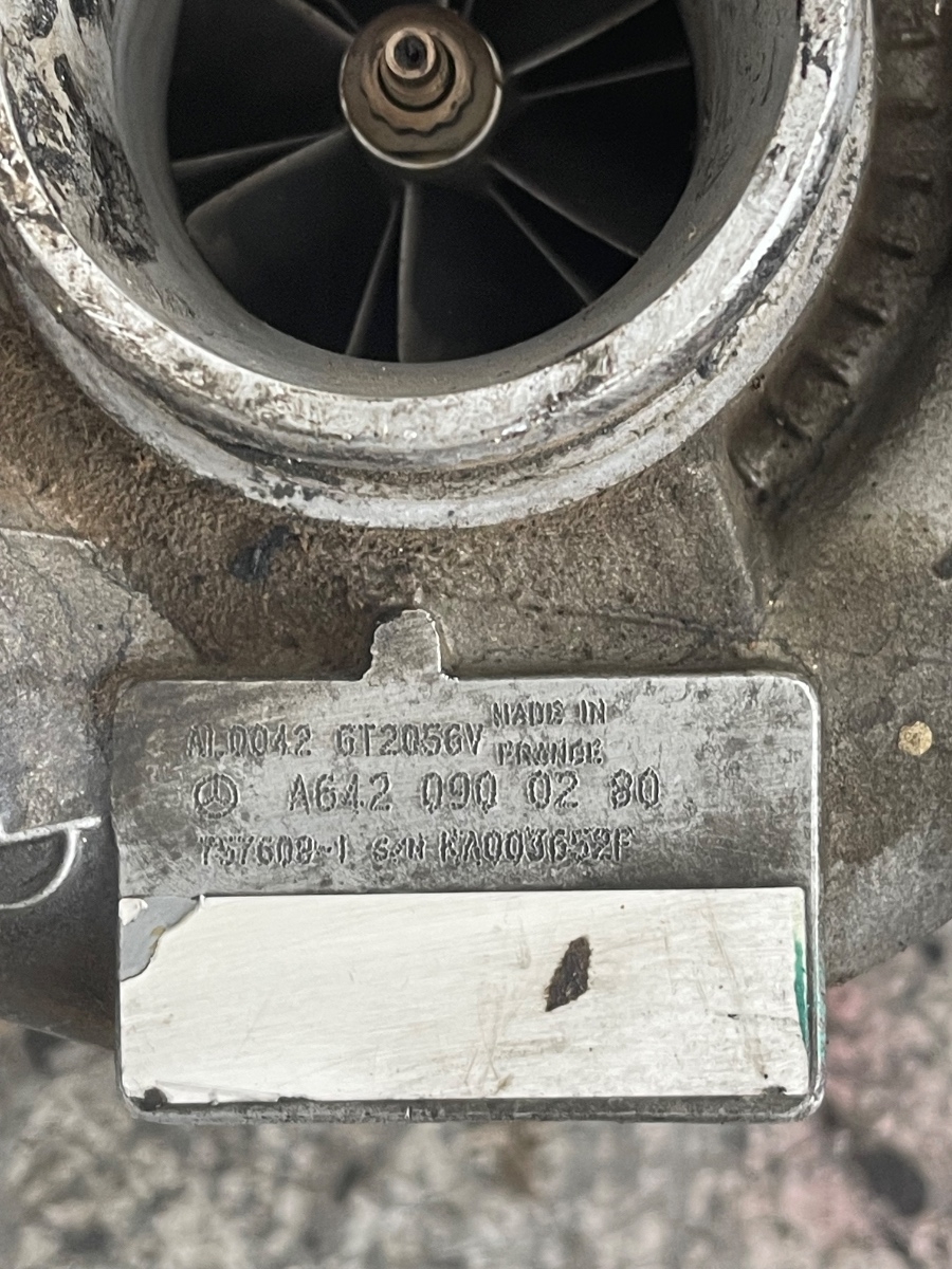 Turbina MERCEDES-BENZ M-CLASS II W164  2005 - 2012 3.0CDI A6420900280 – foto 4
