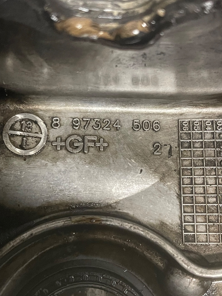 Capac culbutori OPEL MERIVA X03 2003 - 2010 1.7 CDTI Z 17 DT, Z 17 DTH 897324506 – foto 2