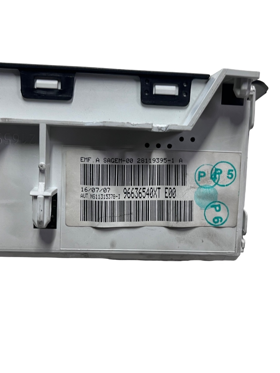 Display central  PEUGEOT 206 Berlina  2007 - > 96636540XT – foto 2