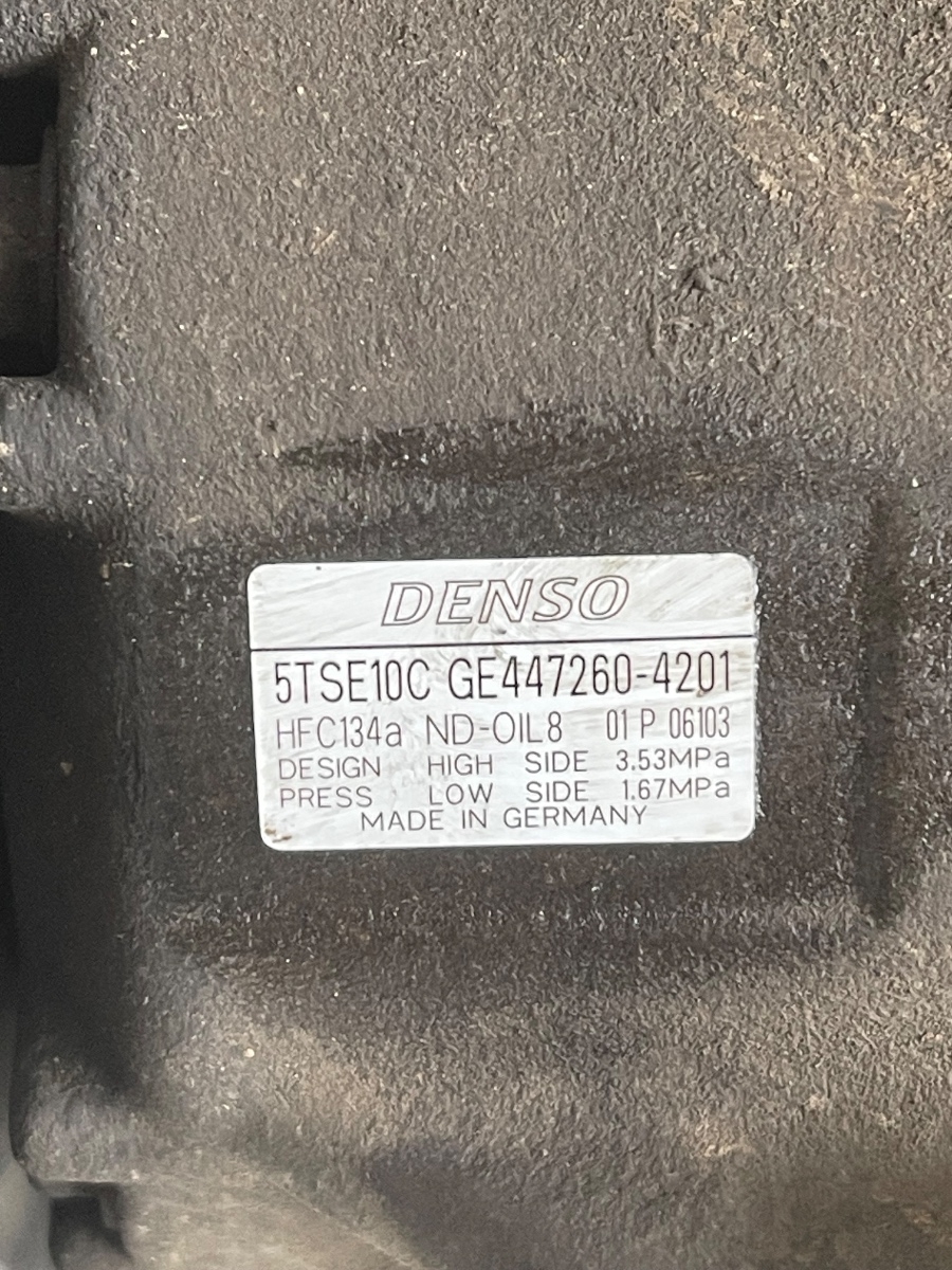 Compresor  AC TOYOTA YARIS _P13_ 2012 - > 1.3 VVTi 1NR-FE 447260-4201 – foto 3