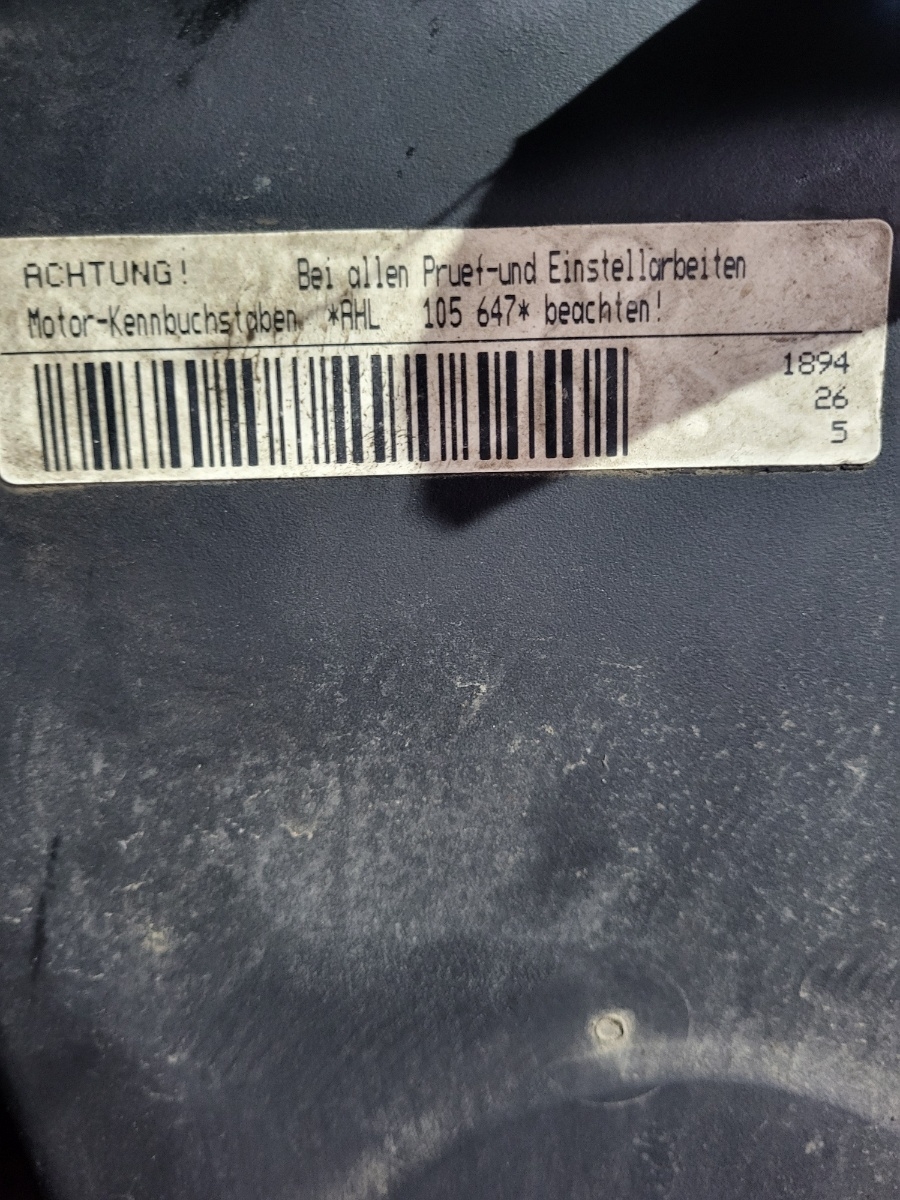 Motor VOLKSWAGEN PASSAT 3B2 1996 - 2001 1.6 AHL – foto 3