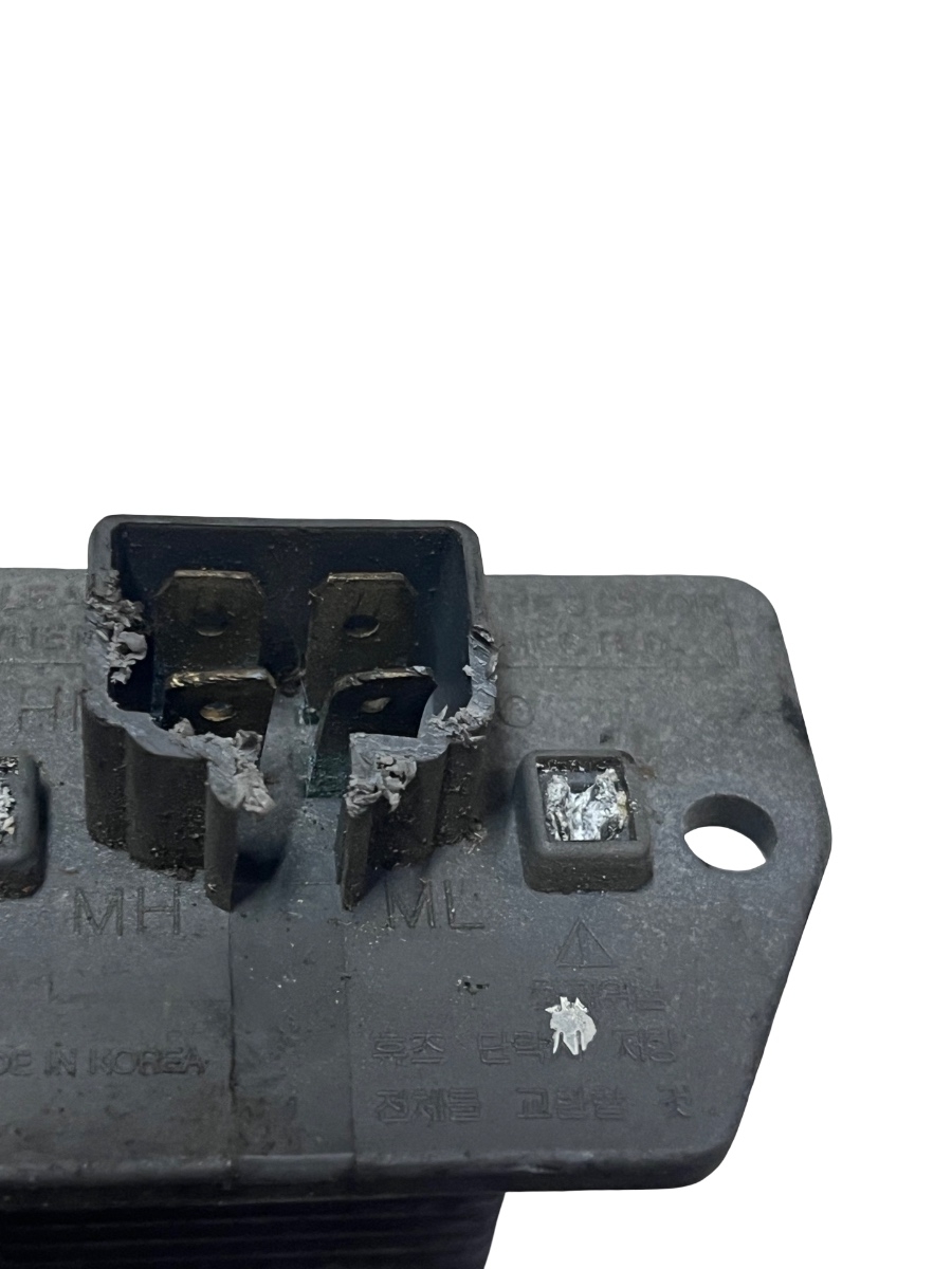 Rezistenta trepte aeroterma CHEVROLET SPARK 2005 - > ( Mufa putin crapata , vezi foto ) – foto 3