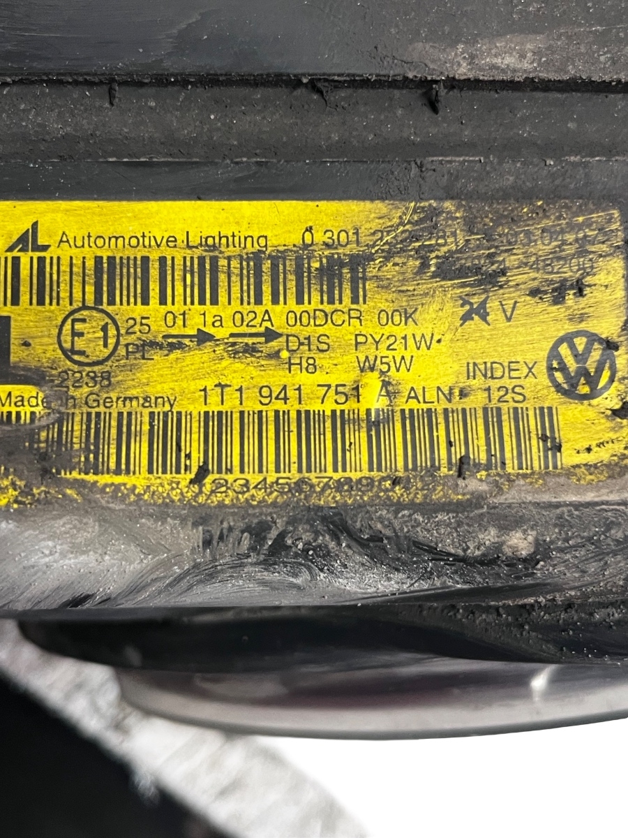 Far stanga fata VOLKSWAGEN TOURAN 1T1, 1T2 2003 - 2010 1T1941751A – foto 4