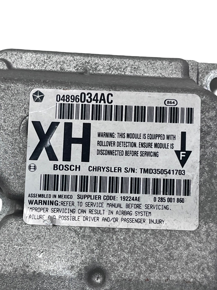 Calculator airbag JEEP COMMANDER XK, XH 2005 - 2010 04896034AC – foto 2