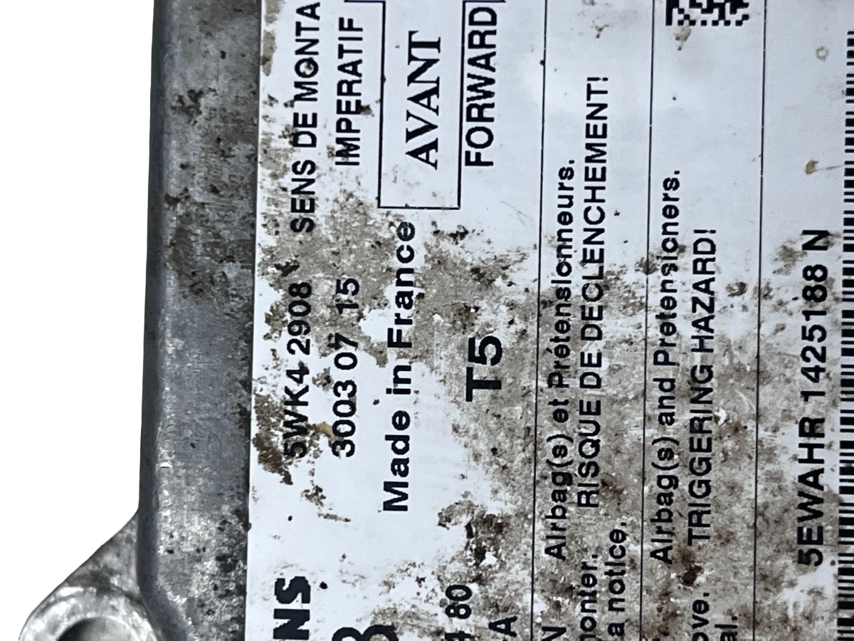 Calculator airbag PEUGEOT 307 Saloon 2001 - > 5WK42908 – foto 3